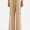 Online Nude Lucy Alma Cargo Pant - Camel