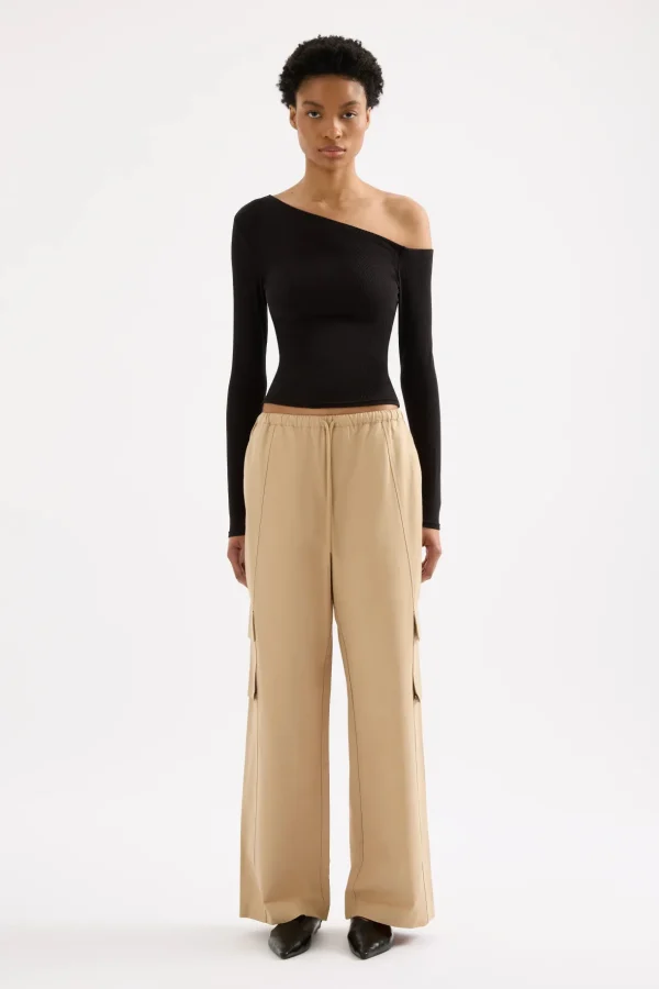 Online Nude Lucy Alma Cargo Pant - Camel