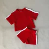 Outlet Tiny Trove Atlas Cotton Set - Apple Red