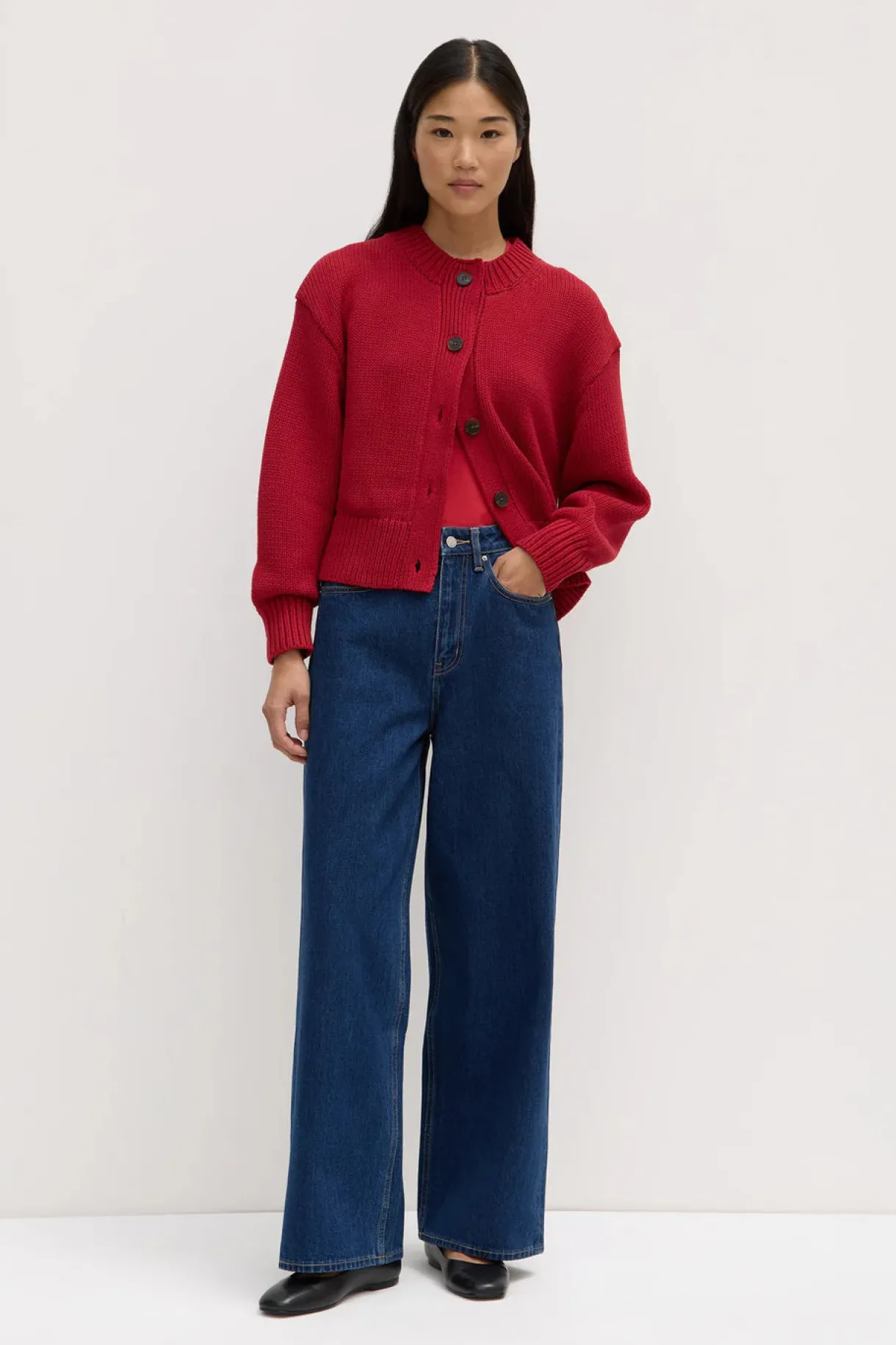 ava_knit_cardigan__dark_c_0.webp Fashion Assembly Label Ava Knit Cardigan - Dark Cherry