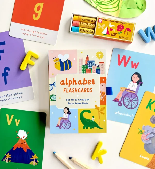 Online Lauren Sissons Studio A-Z Illustrated Alphabet Flashcards