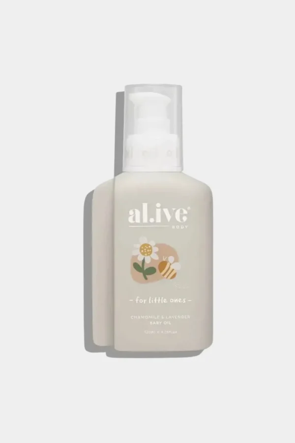 Clearance Al.ive Body Baby Oil - Chamomile & Lavender