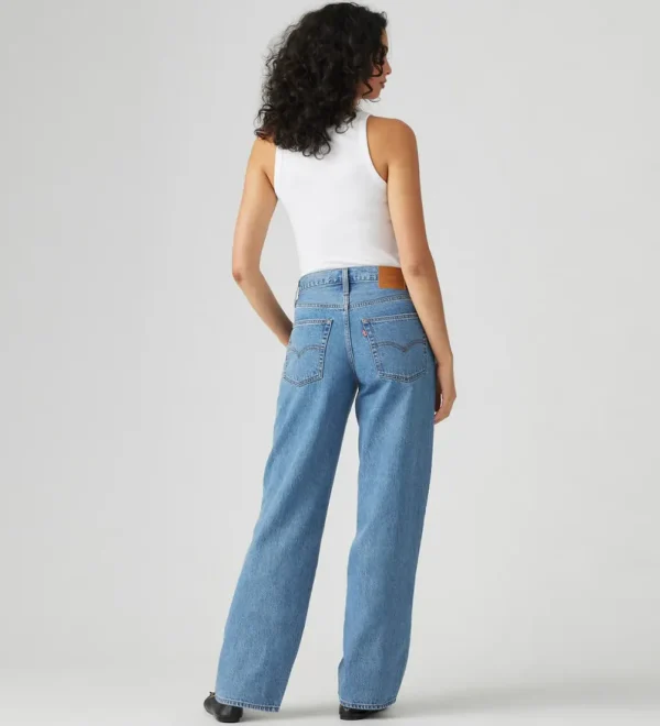 Fashion Levis Baggy Dad Jeans - Own It Stone