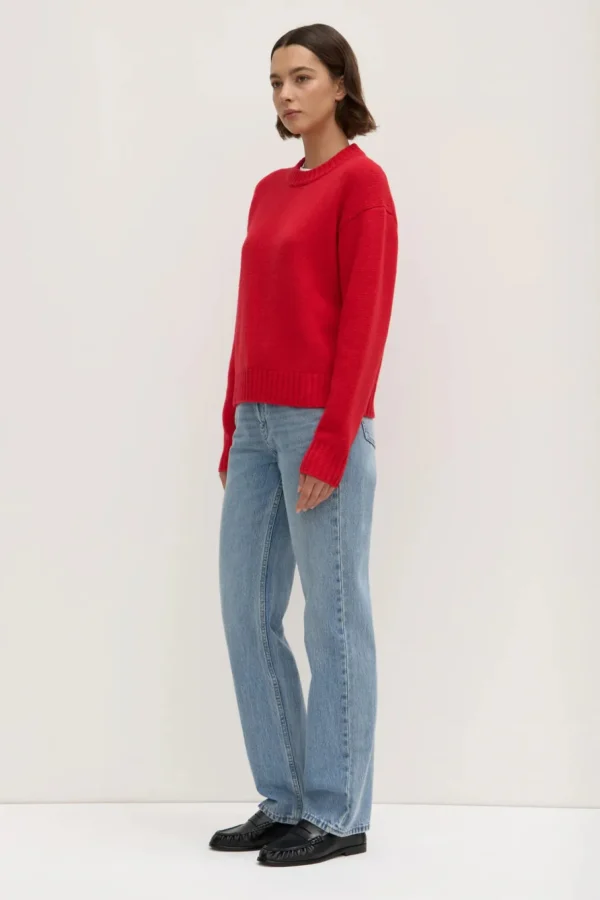 Fashion Assembly Label Beau Wool Merino Knit - Goji