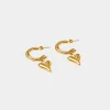 Sale We Are Emte Beloved Hoop Earrings in Gold Plated