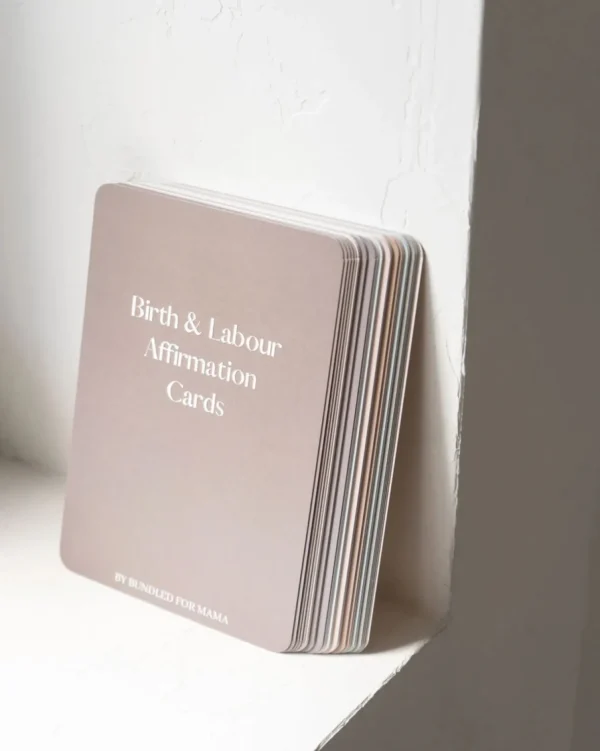 Best Bundled For Mama Birth & Labour Affirmation Cards