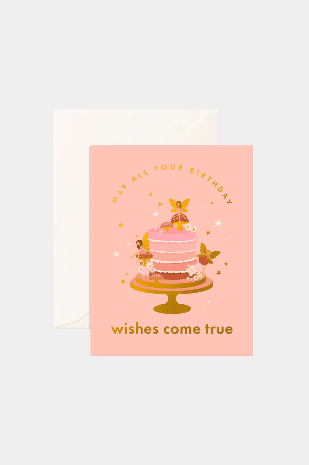 birthday_cake_fairies_gre_0.webp Discount Fox u0026 Fallow Birthday Cake Fairies Greeting Card