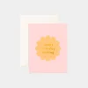 Discount Fox u0026 Fallow Birthday Darling Petal Greeting Card
