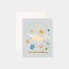 Online Fox u0026 Fallow Birthday Narwhal Greeting Card