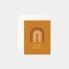 Fashion Fox u0026 Fallow Birthday Rainbow Greeting Card
