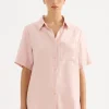 Online Nude Lucy Blake Linen Shirt - Quartz