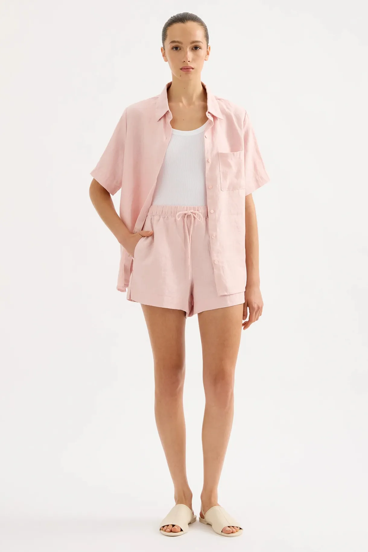 blake_linen_shirt__quartz_1.webp Online Nude Lucy Blake Linen Shirt - Quartz