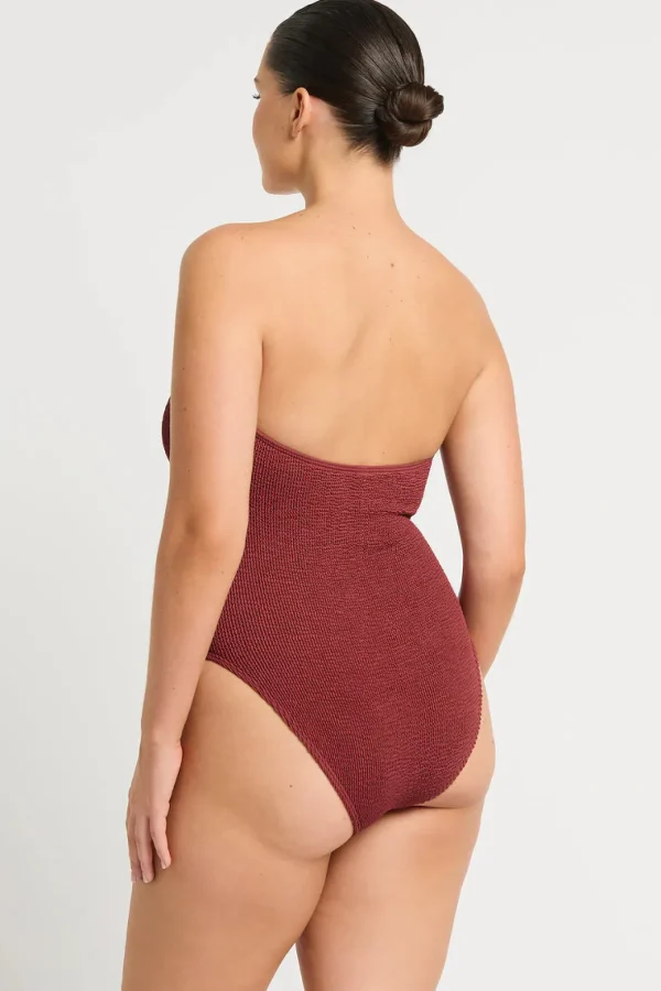 Fashion Bond-Eye Swim Blake One Piece - Carmine