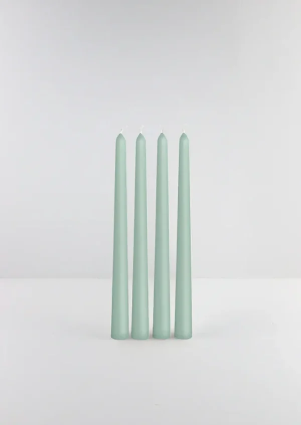 Online Bondi Scent Taper Candles - Mint