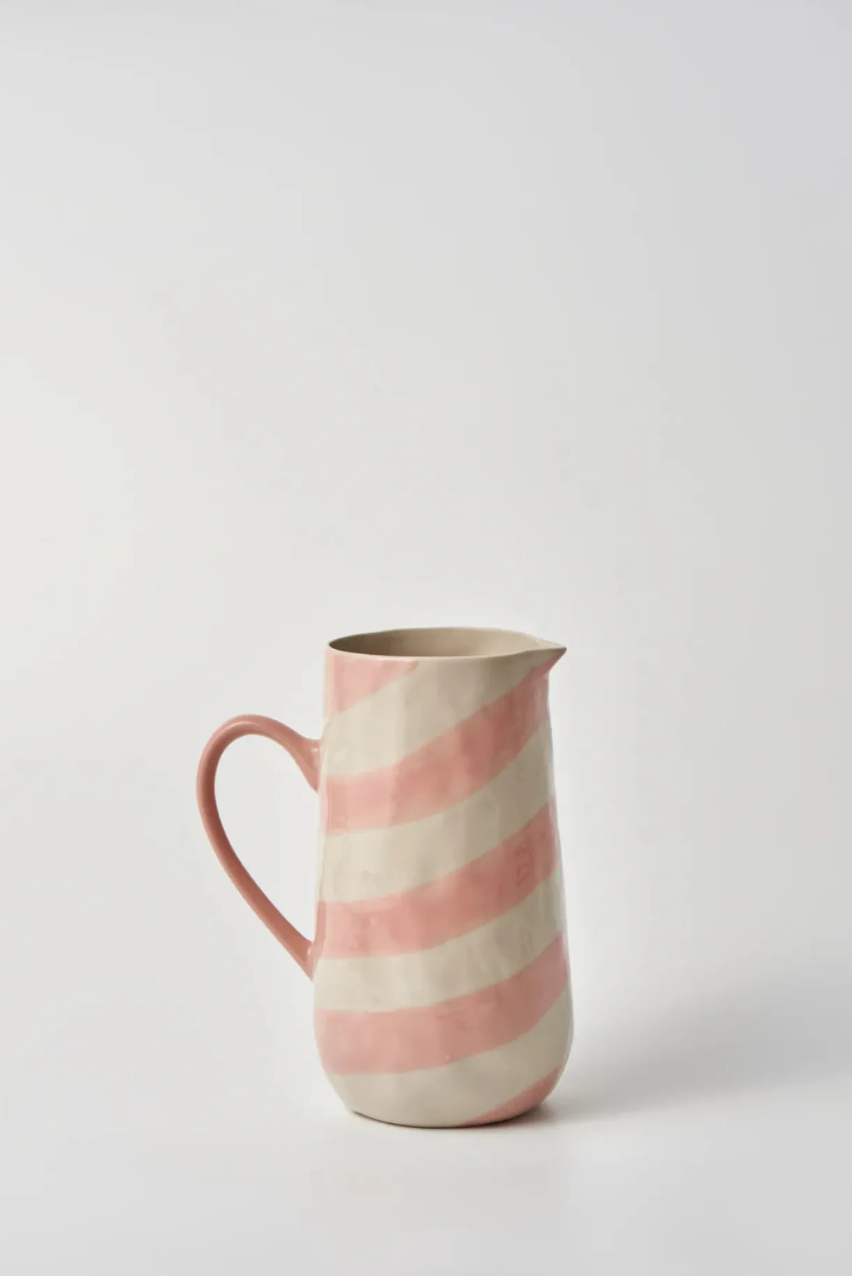 cabana_stripe_jug__pink_0.webp Online Jones u0026 Co Cabana Stripe Jug - Pink