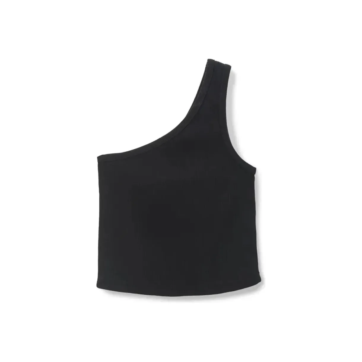call_me_one_shoulder_rib__2.webp Outlet Perfect White Tee Call Me One Shoulder Rib Tank