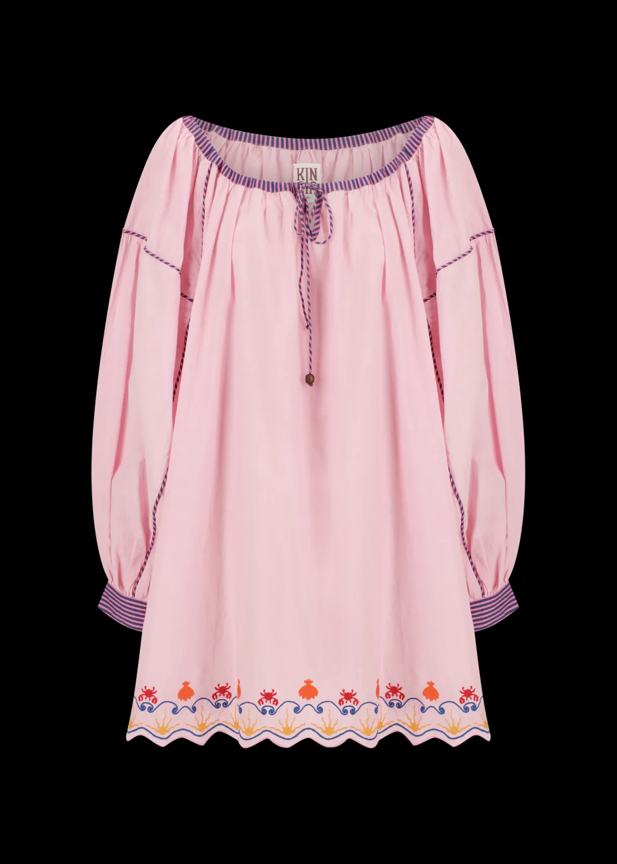 calypso_hungarian_mini_dr_1.webp Clearance Kinga Csilla Calypso Hungarian Mini Dress