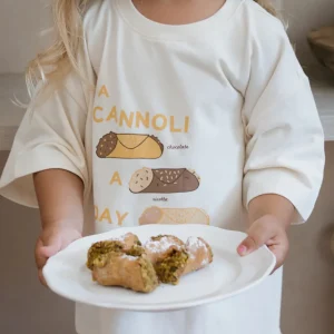 Online Golden Children Cannoli Mid Sleeve T-Shirt - Buttercream