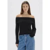 Sale Assembly Label Cari Off-Shoulder Merino Wool Top