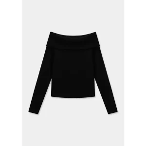 Sale Assembly Label Cari Off-Shoulder Merino Wool Top