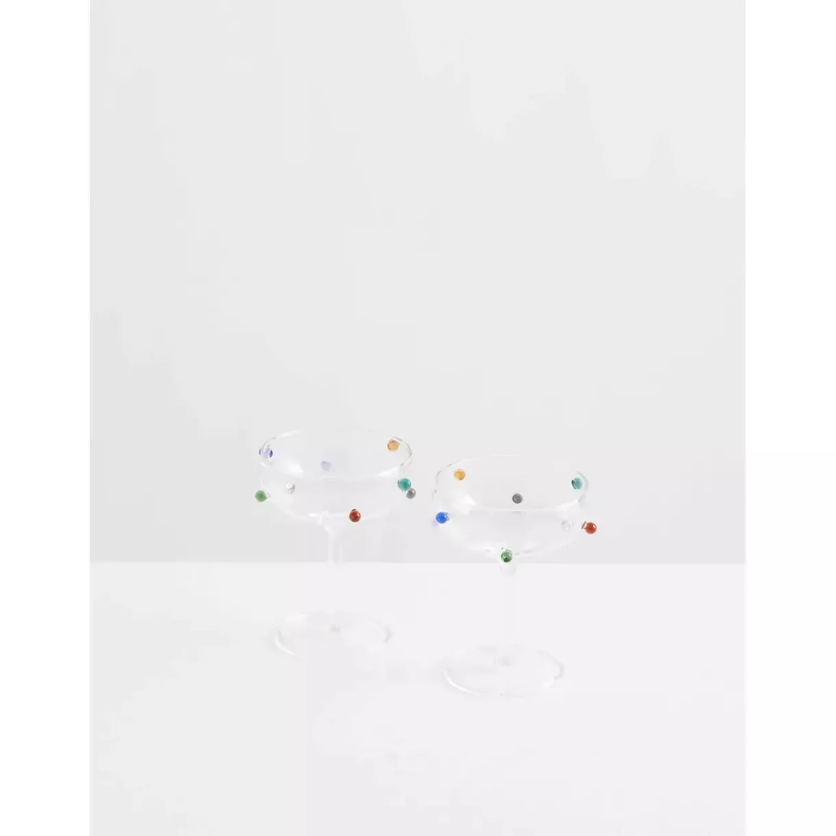 champagne_coupes__clear__0.webp Best Maison Balzac 2 Champagne Coupes - Clear & Multi