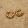 Discount Love From Lilou Chloe Earrings - Gold