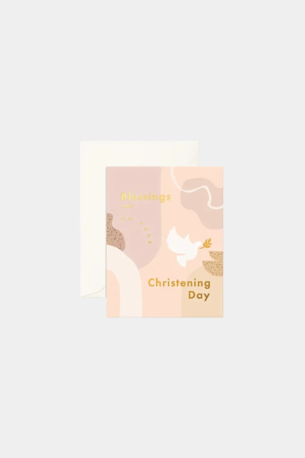Online Fox u0026 Fallow Christening Still Life Greeting Card