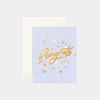 Outlet Fox u0026 Fallow Congrats Flowerbomb Greeting Card