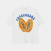 Best Maku Copacabana Tropical T-Shirt Oversized - White