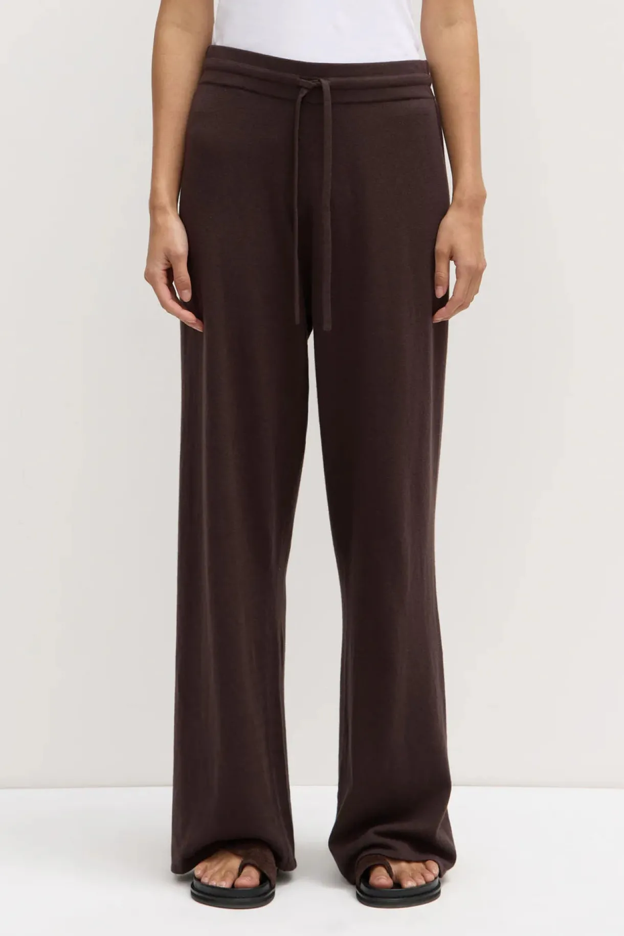 cotton_cashmere_lounge_pa_1.webp Outlet Assembly Label Cotton Cashmere Lounge Pant - Ganache