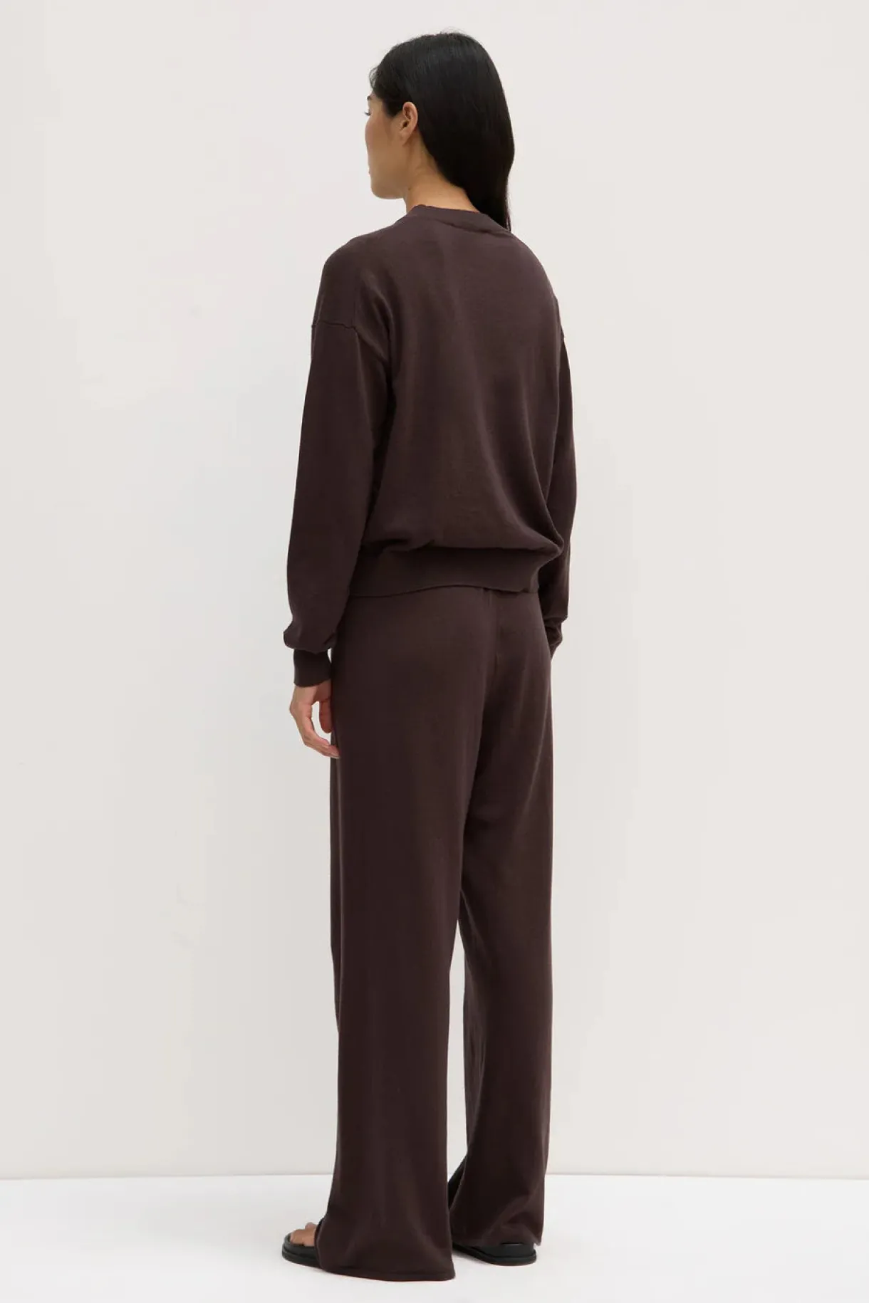 cotton_cashmere_lounge_pa_2.webp Outlet Assembly Label Cotton Cashmere Lounge Pant - Ganache