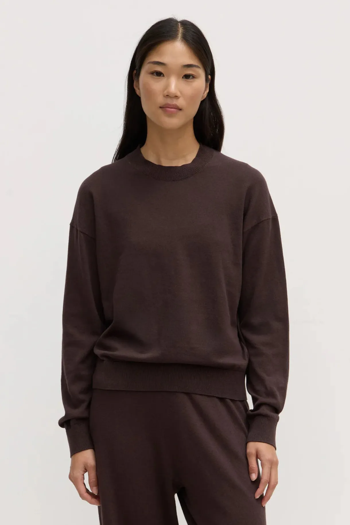 cotton_cashmere_lounge_sw_0.webp Outlet Assembly Label Cotton Cashmere Lounge Sweater - Ganache