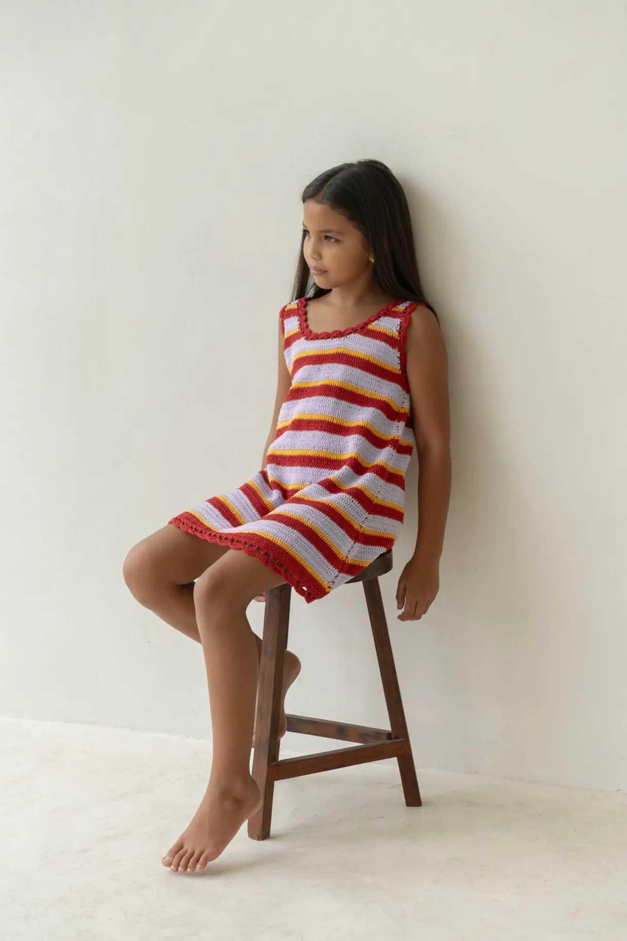 crochet_mini__sunset_stri_1.webp Fashion Illoura The Label Crochet Mini - Sunset Stripe
