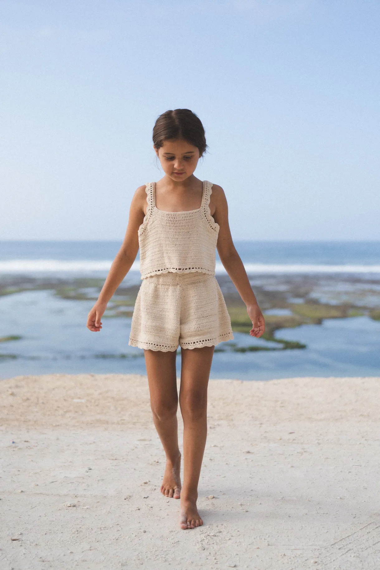 crochet_shorts__ecru_2.webp New Illoura The Label Crochet Shorts - Ecru