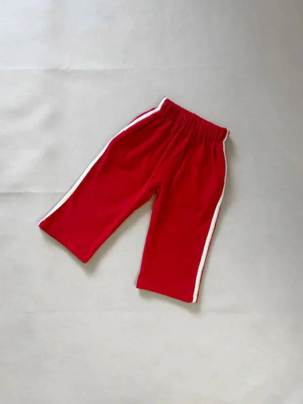 Clearance Tiny Trove Darcy Racer Pants - Red