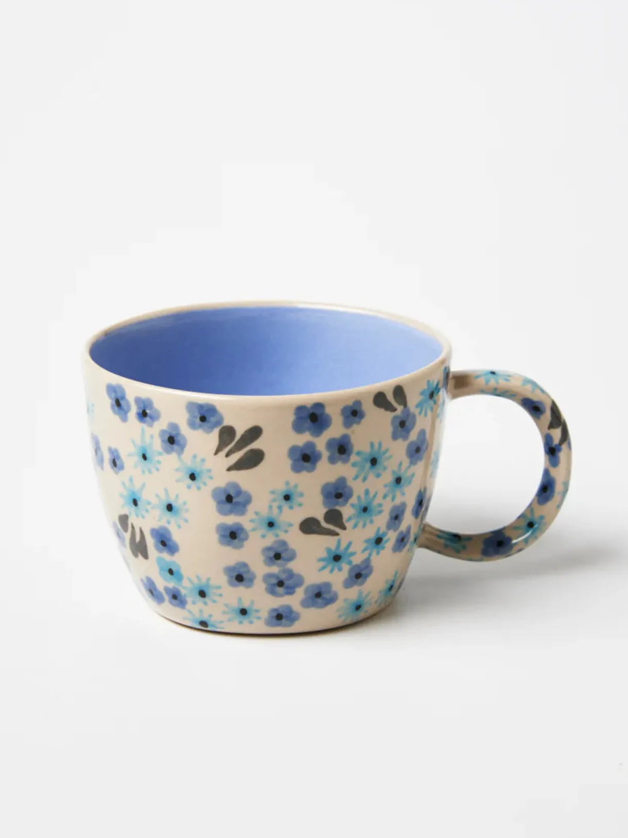 ditsy_periwinkle_mug_0.webp Hot Jones u0026 Co Ditsy Periwinkle Mug