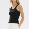 Clearance Assembly Label Drew Rib Tank - Black