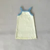 Online Tiny Trove Elsie Ribbed Cotton Dress - Lemon/Sky