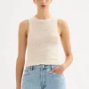 Outlet Nude Lucy Ember Knit Tank - Cream