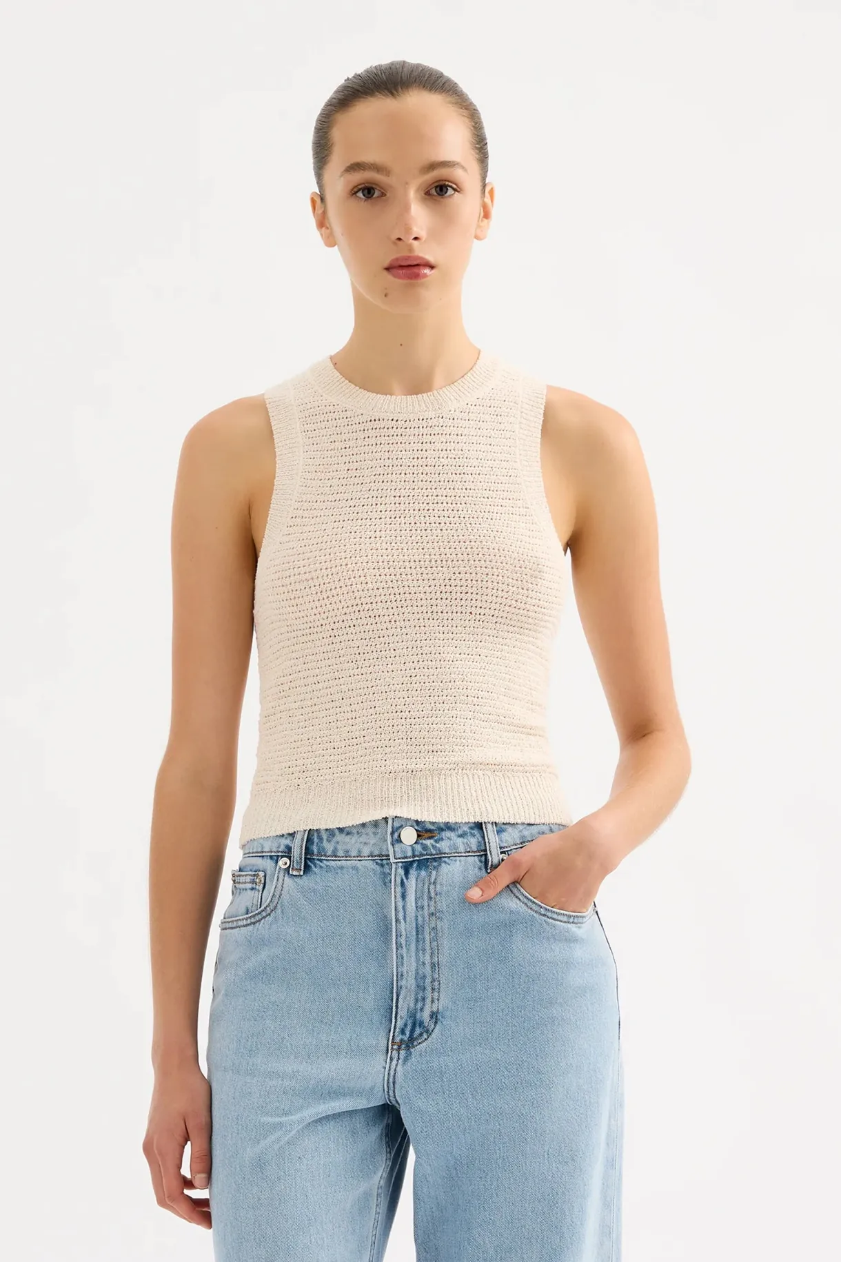 ember_knit_tank__cream_0.webp Outlet Nude Lucy Ember Knit Tank - Cream