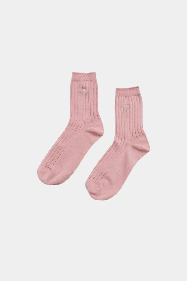 Clearance Le Bon Shoppe Embroidered Her Socks