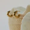 Fashion Love From Lilou Emmerson Hoops - Gold