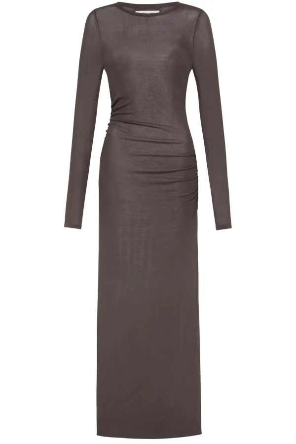 New Nude Lucy Evelyn Knit Maxi Dress - Espresso