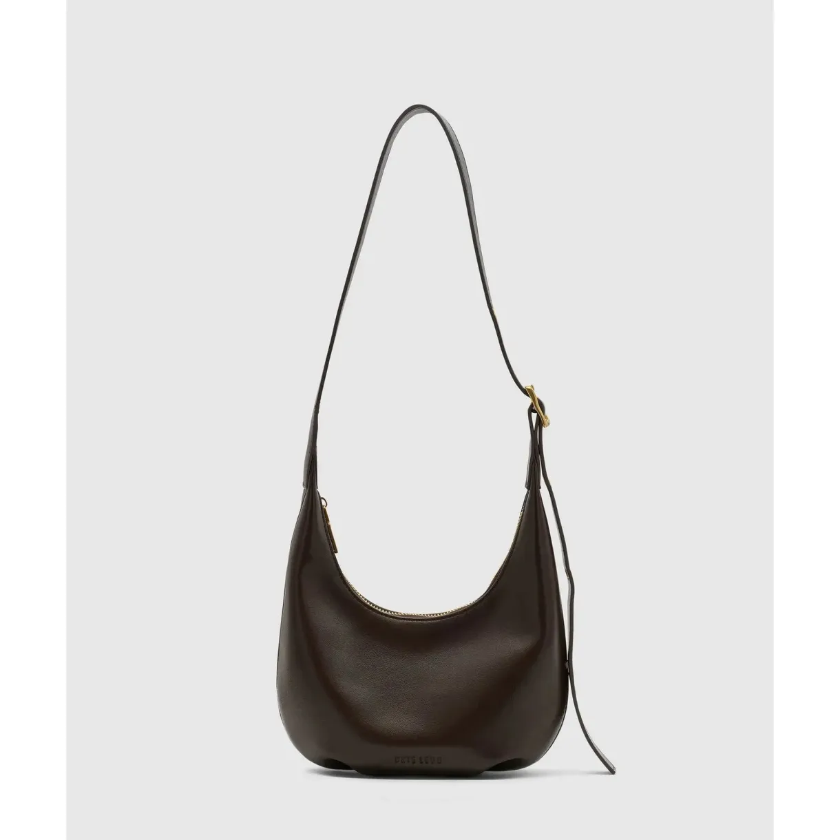 everyday_croissant_mini_b_0.webp Sale Brie Leon Everyday Croissant Mini Bag - Chocolate