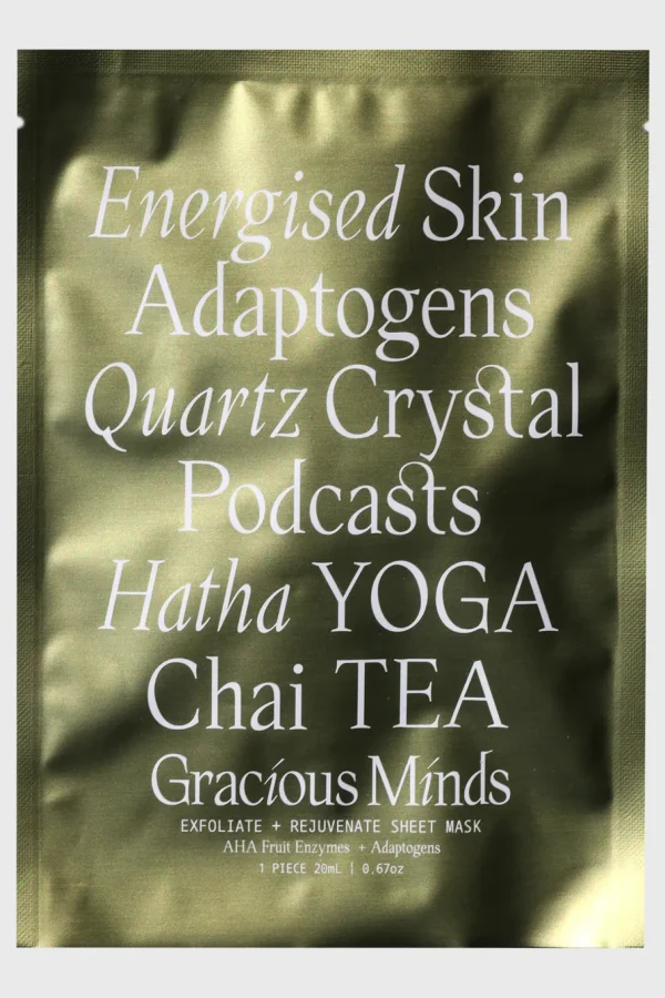 Best Gracious Minds Face Sheet Mask