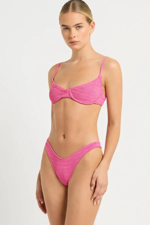 Clearance Bond-Eye Swim Gracie Balconette - Wildberry Lurex