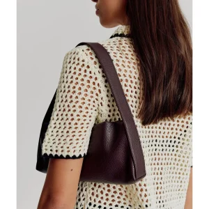 Fashion Brie Leon Harlow Slouch Mono Baguette Bag - Choc Nappa