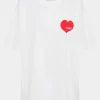 Online SSAINT Heart Tee - White/Red
