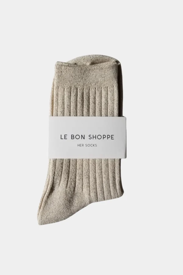 Hot Le Bon Shoppe Her Socks Glitter