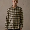 Discount Mctavish House Check Flannel Shirt - Green Multi